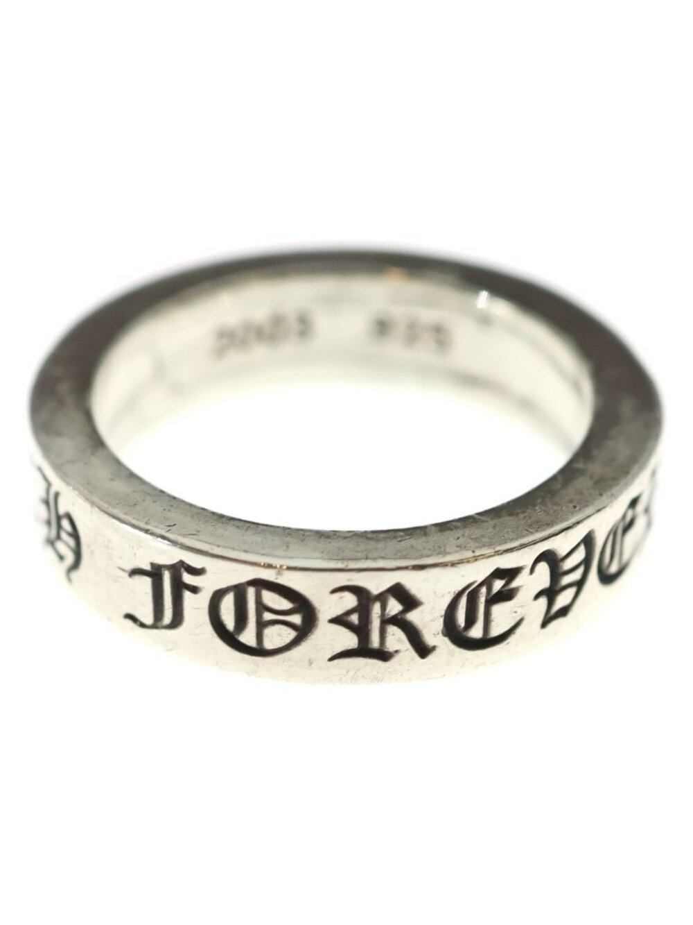 Chrome Hearts mm Spacer Forever mm Ring Silver